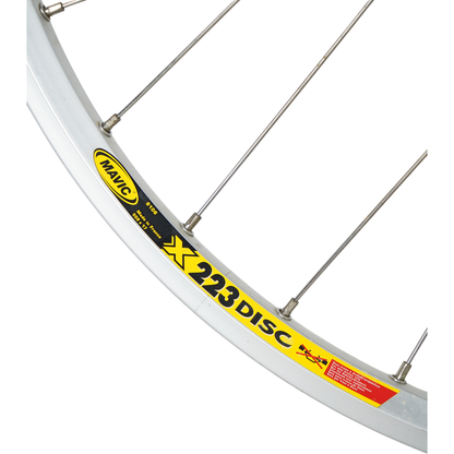 Mavic X223 Disc 26in Disc Brake Clincher MTB Wheelset W/Real Design Hubs
