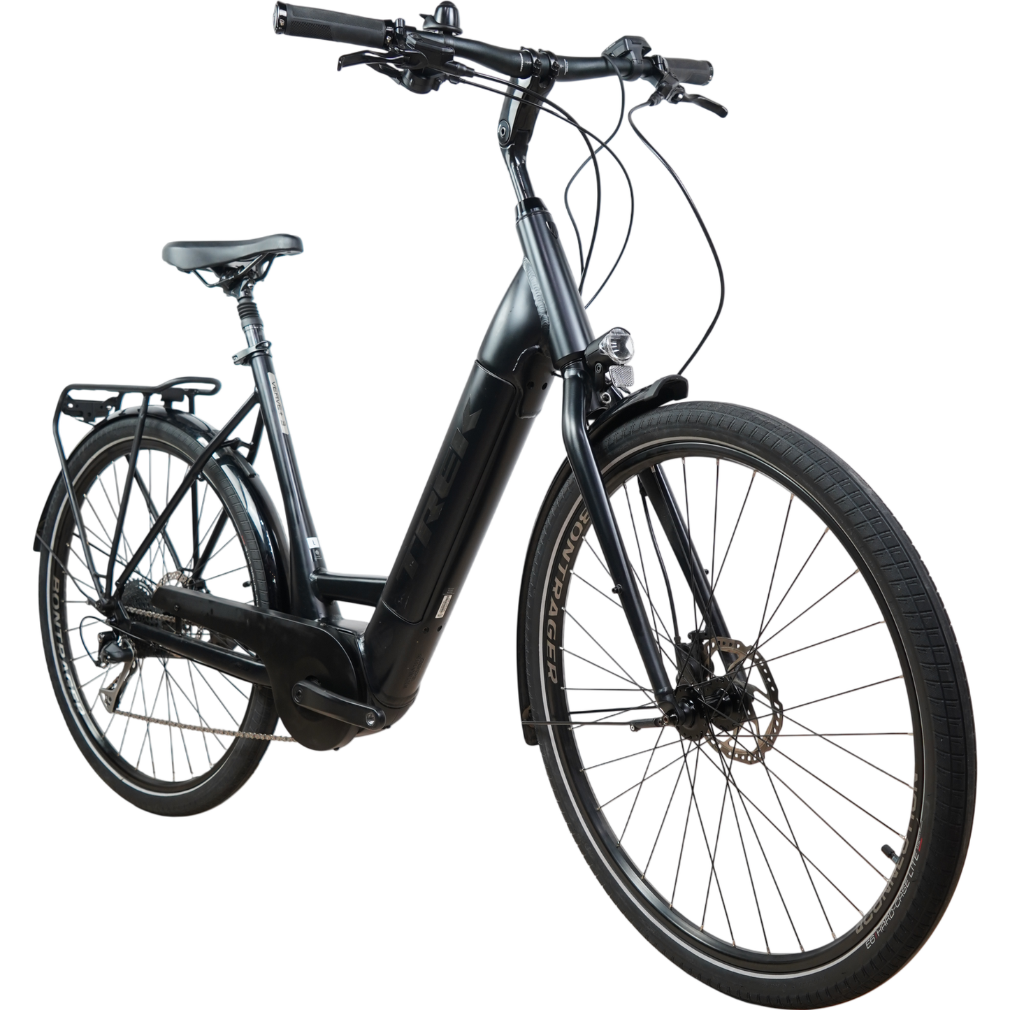 2022 Trek Verve+ 3 Lowstep Gen 2 Bosch 700c Disc Brake City E-Bike - Large