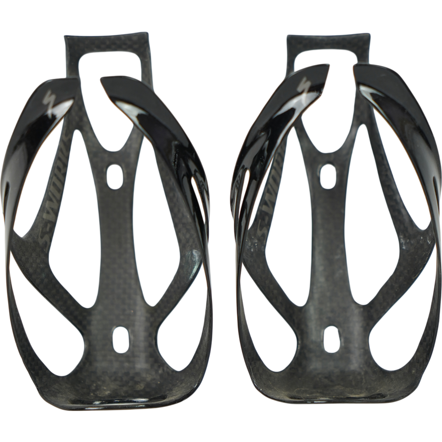 Specialized S-Works Carbon Rib Cage III Road Bike Bottle Cages (Pair)