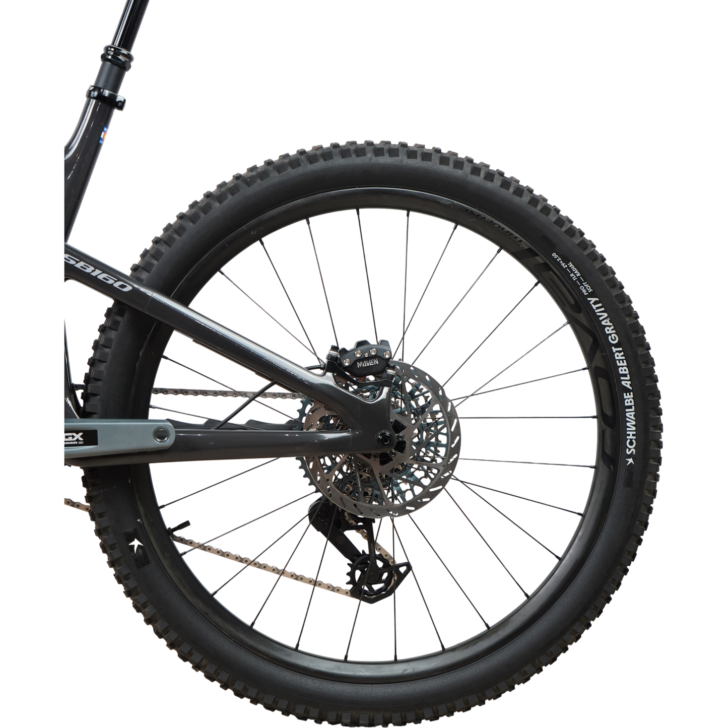 2026 Yeti SB160 TURQ Carbon 29" Full Suspension Mountain Bike - Custom - Large