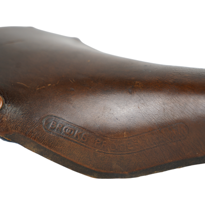 Vintage Brooks Professional Leather Road Bike Saddle