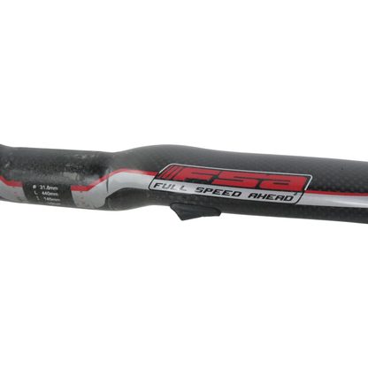 FSA Full Speed Ahead Carbon 31.8mm 440mm Drop Road Bike Handlebar