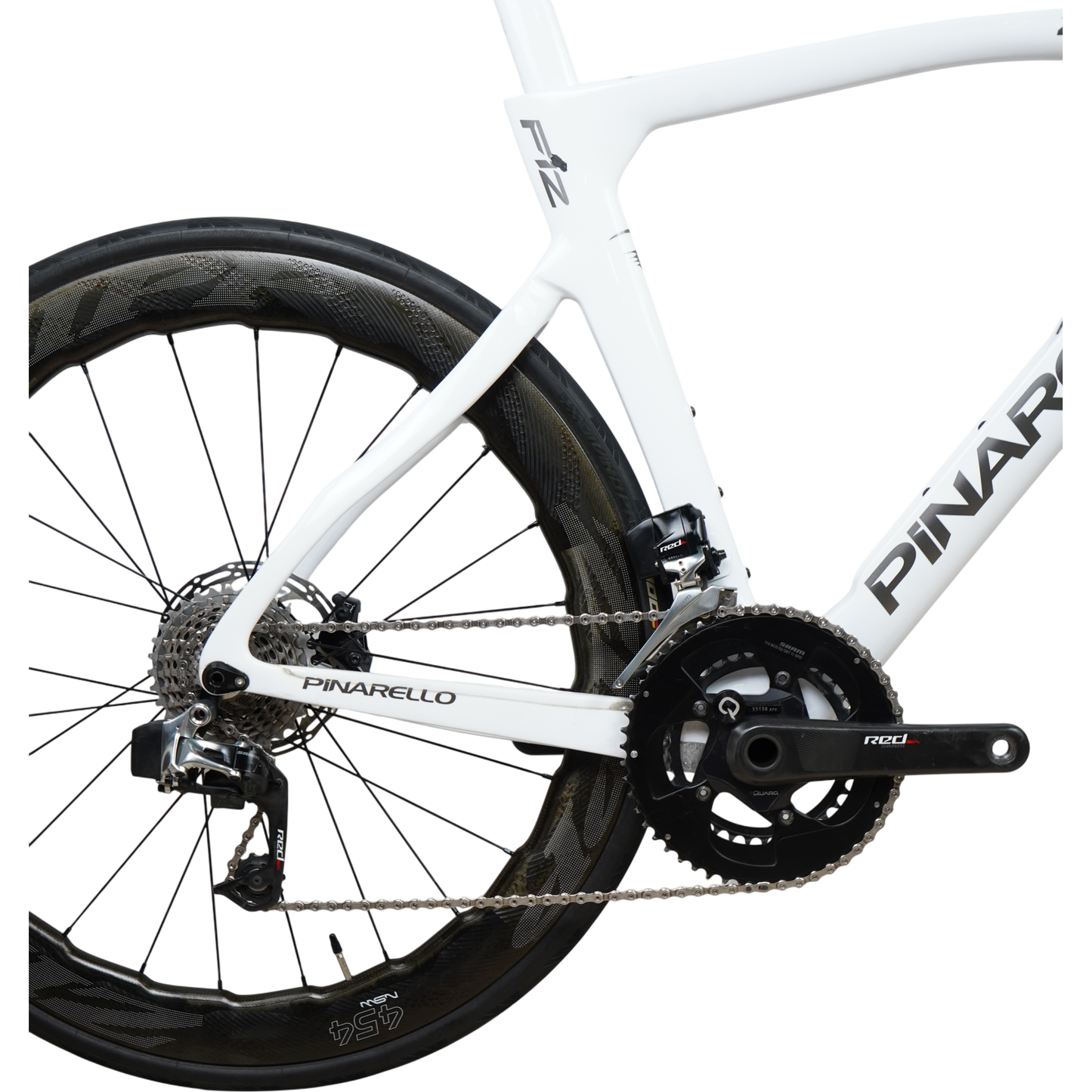 2021 Pinarello Dogma F12 Disc Brake Carbon Road Bike - Sram Red, Zipp 454 - 53cm