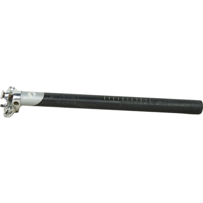 Giant 27.2mm Carbon 350mm Bike Seatpost W/ Aluminum Clamp Head