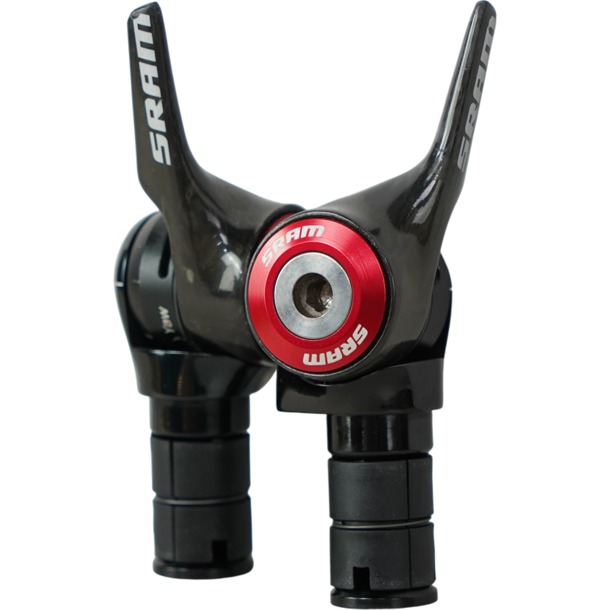SRAM Red Yaw Carbon Bar End Friction 10 Speed Mechanical TT/Tri Shifter Set 09T3