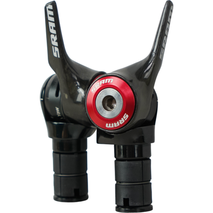 SRAM Red Yaw Carbon Bar End Friction 10 Speed Mechanical TT/Tri Shifter Set 09T3