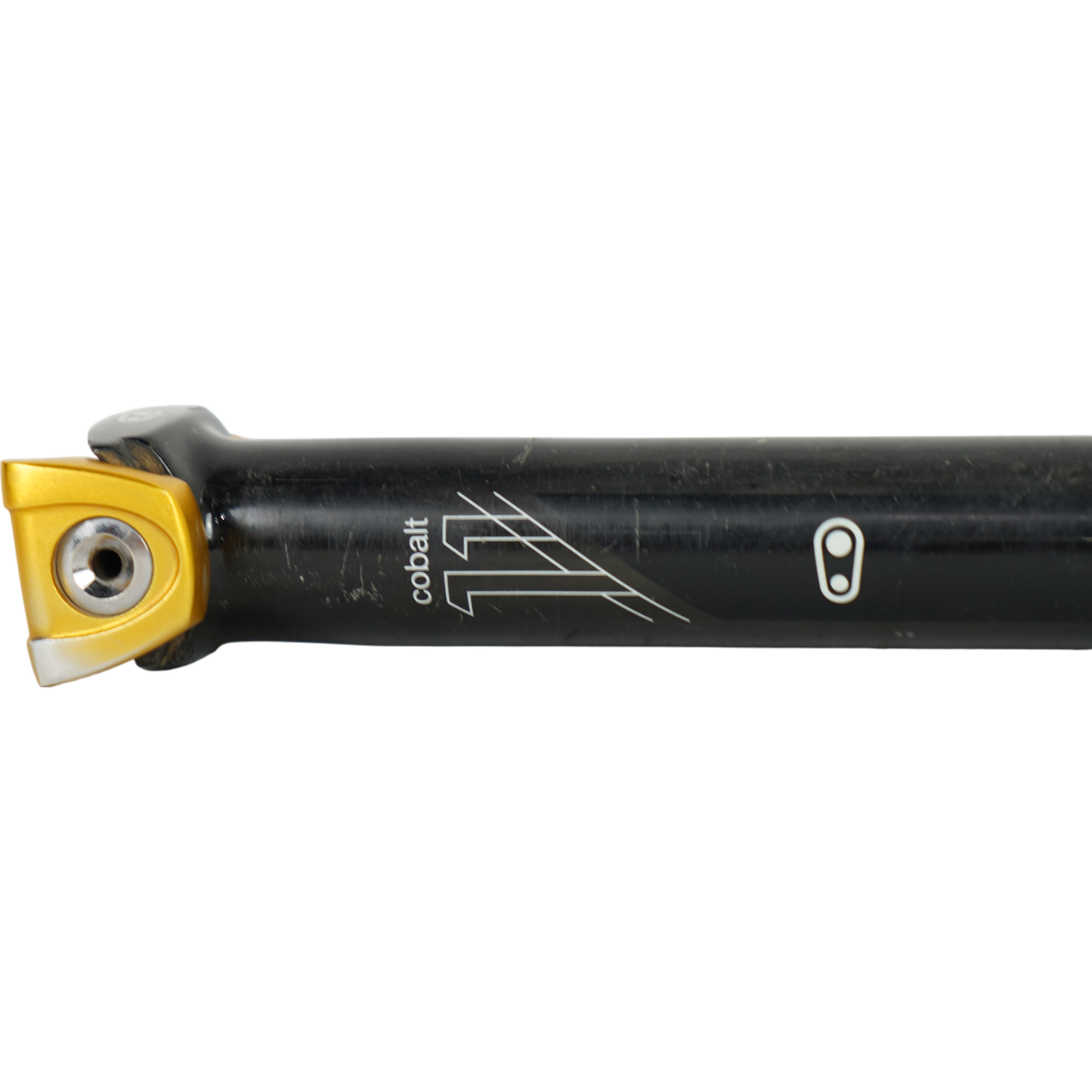 Crank Brothers Cobalt 11 Mountain Bike Seatpost W/ Gold Saddle Clamp