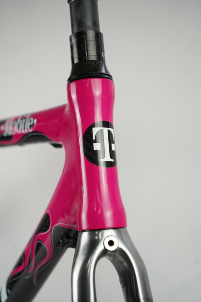 52cm Giant TCR Composite T-Mobile 700c Carbon Rim Brake Road Frameset