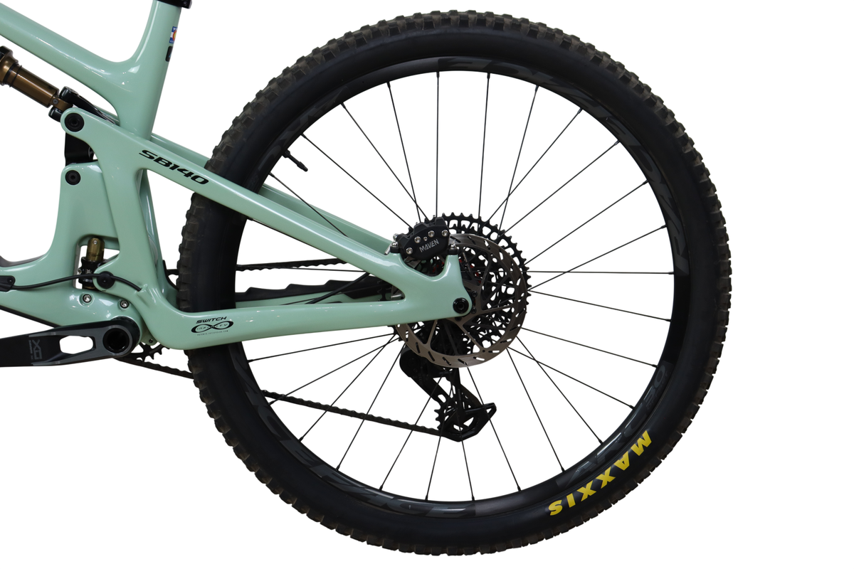 2025 Yeti SB140 Turq XO Transmission Full Suspension Mountain Bike - Large