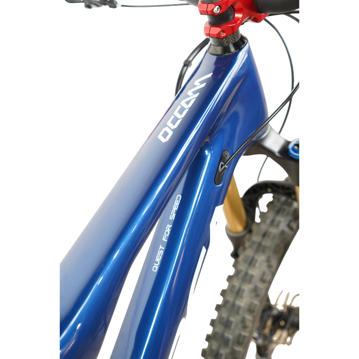 2023 Orbea Occam M10 LT 29" Custom Full Suspension Carbon Mountain Bike - Large