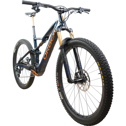 2022 Orbea Rise M-LTD 29" Custom Carbon Full Suspension E-Mountain Bike - Large