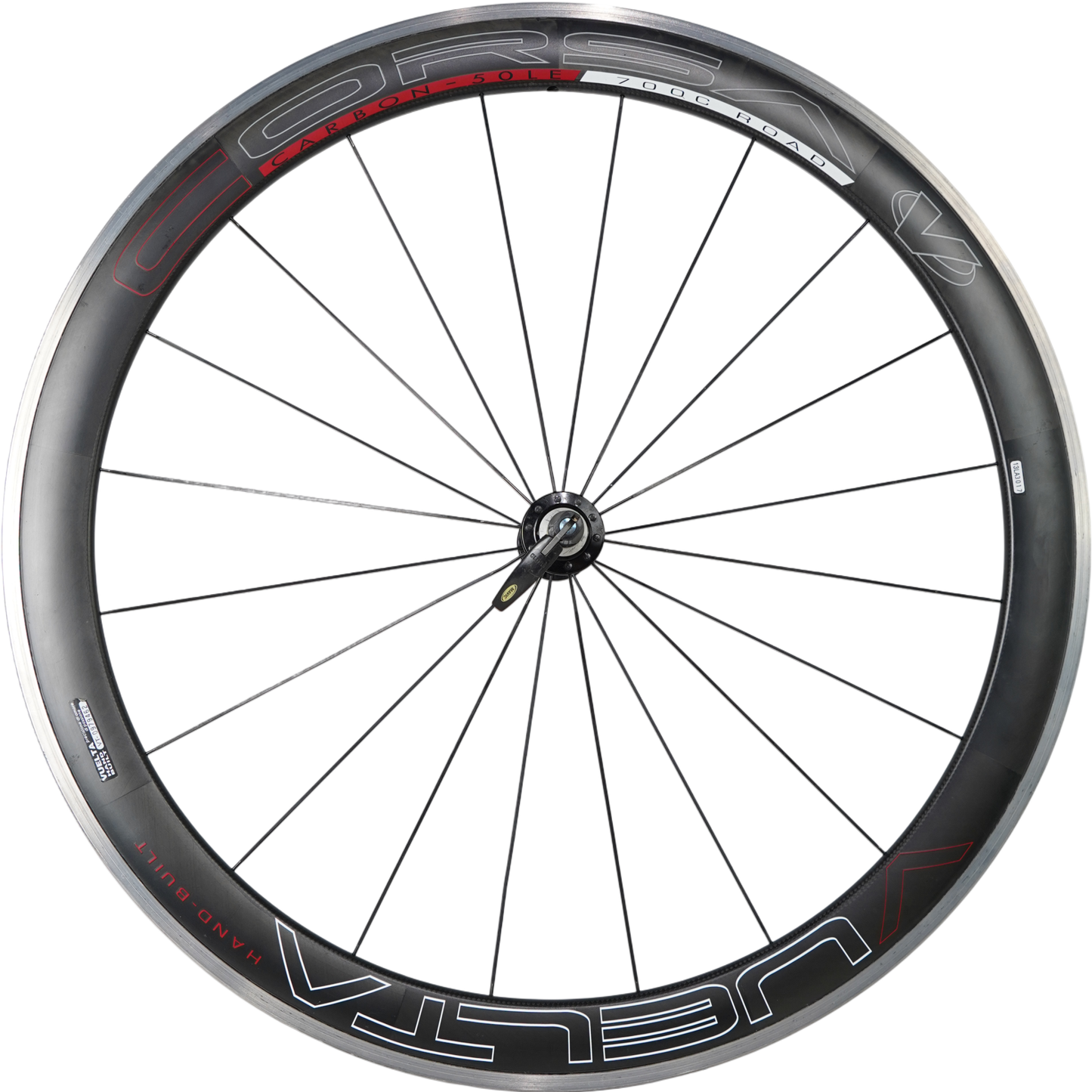 Vuelta Corsa Carbon-50 700c Rim Brake Deep Clincher Road Wheelset