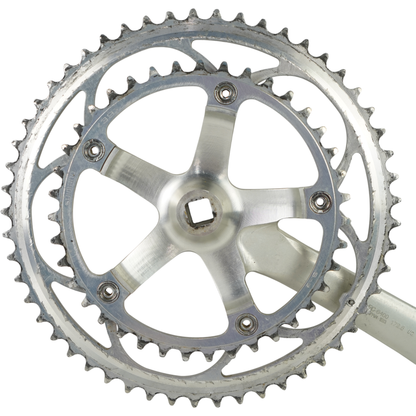 Vintage Shimano 600 FC-6400 172.5mm Road Crankset W/ 53/39t Chainrings