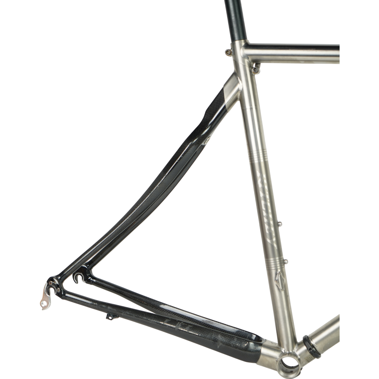 58cm Ritchey Titanium Breakaway 700c Rim Brake Road Frameset W/ Carbon Fork