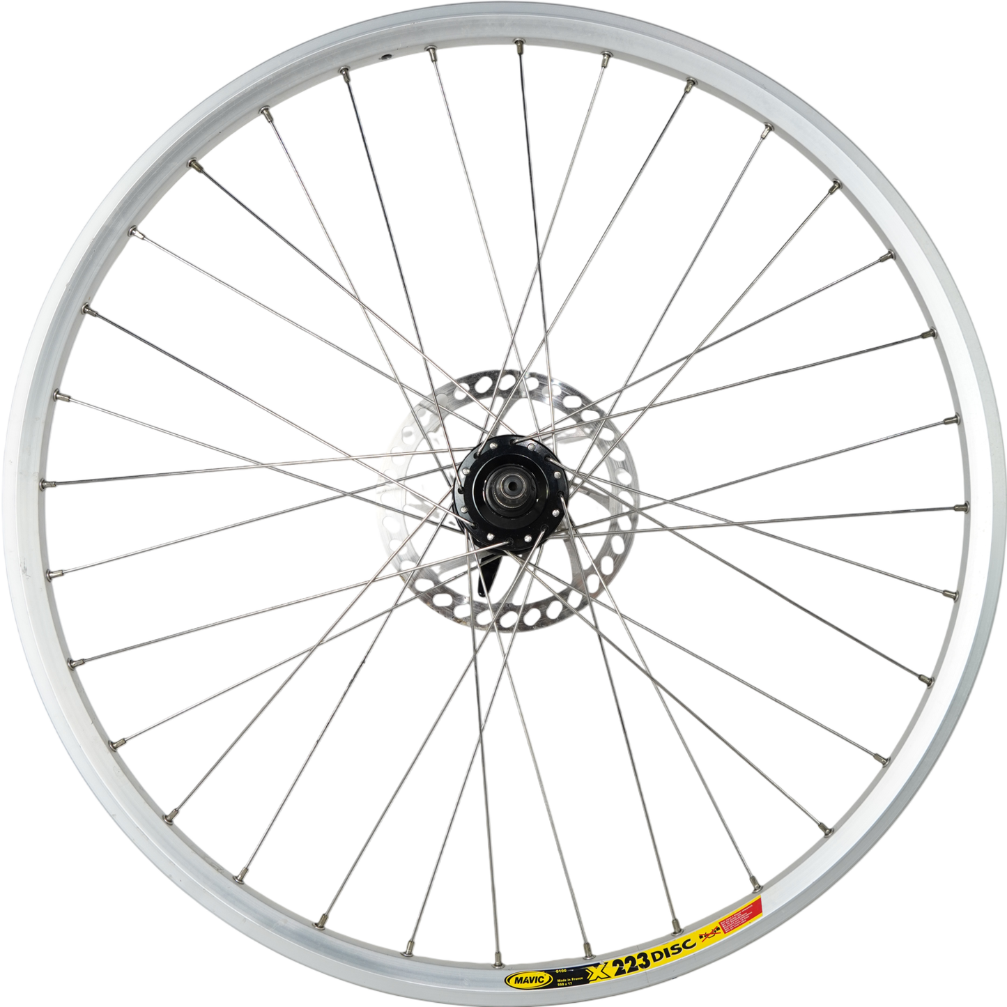 Mavic X223 Disc 26in Disc Brake Clincher MTB Wheelset W/Real Design Hubs