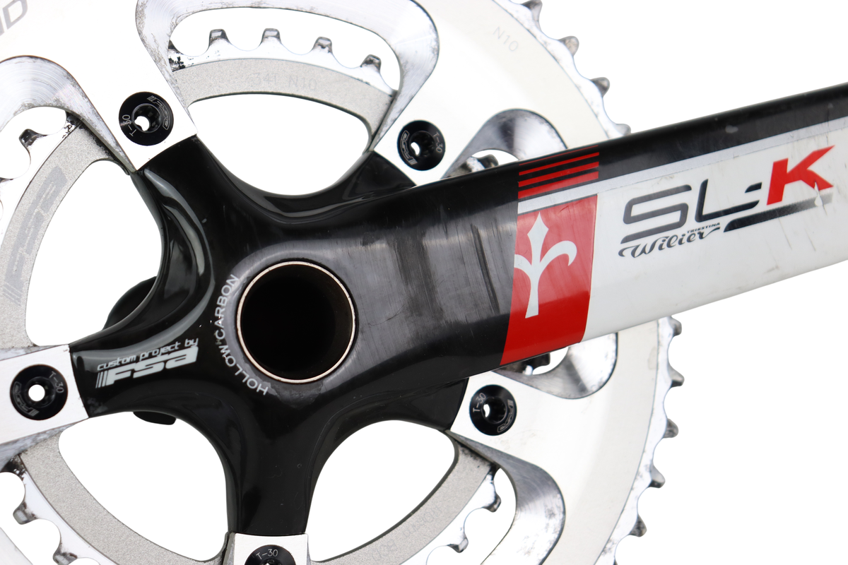 FSA SL-K Wilier 2x10 Road 172.5mm Carbon Crankset W/ 50/34t Chainrings