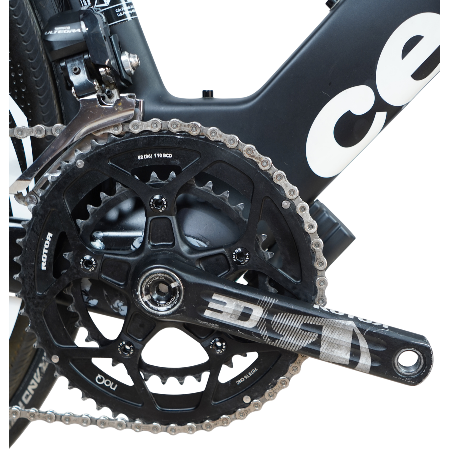 2016 Cervélo P3 Carbon Rim Brake TT/Tri Bike W/ Zipp Wheels - 51cm