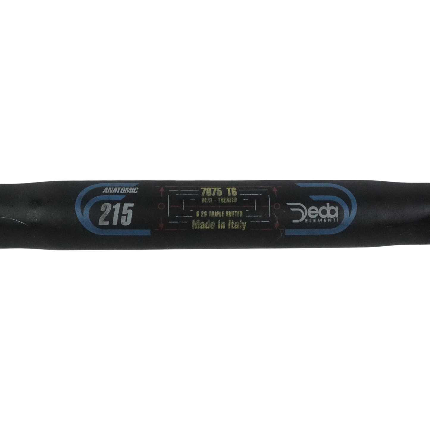 Deda Elementi Anatomic 215 Aluminum 25.4mm 44cm Road Bike Drop Handlebar