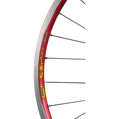 Mavic CXP33 700c Rim Brake Clincher Road Bike Wheelset - Campagnolo Record Hubs