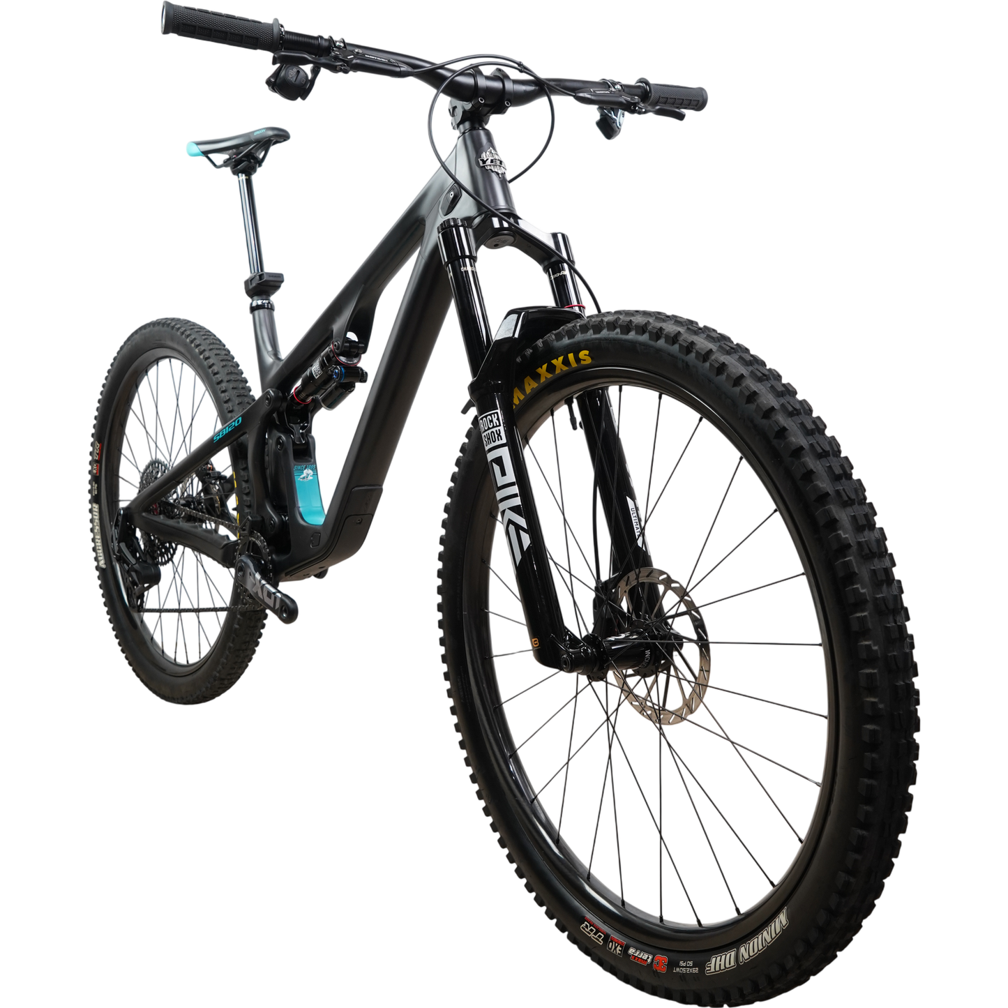 2026 Yeti SB120 Turq 29" Full Suspension Mountain Bike - Custom Build - Large