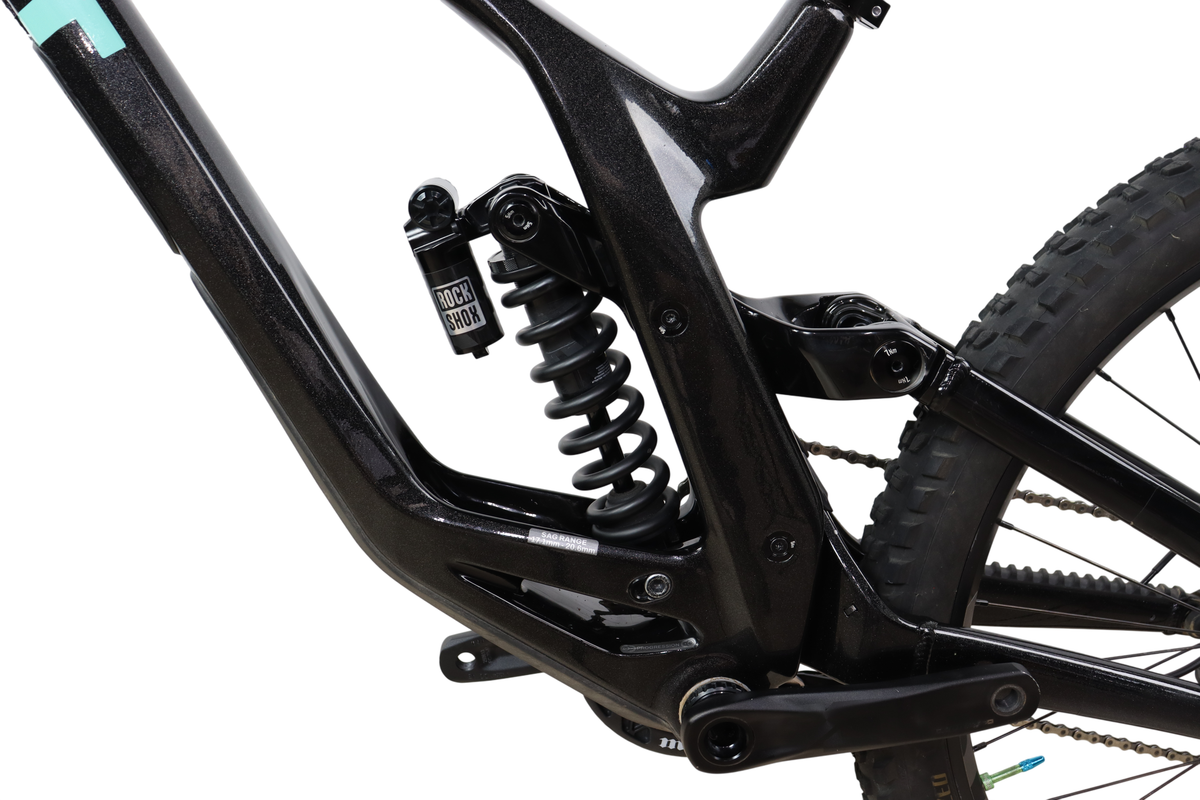 2024 GT Fury Pro Carbon Mullet Full Suspension Downhill Bike - Large