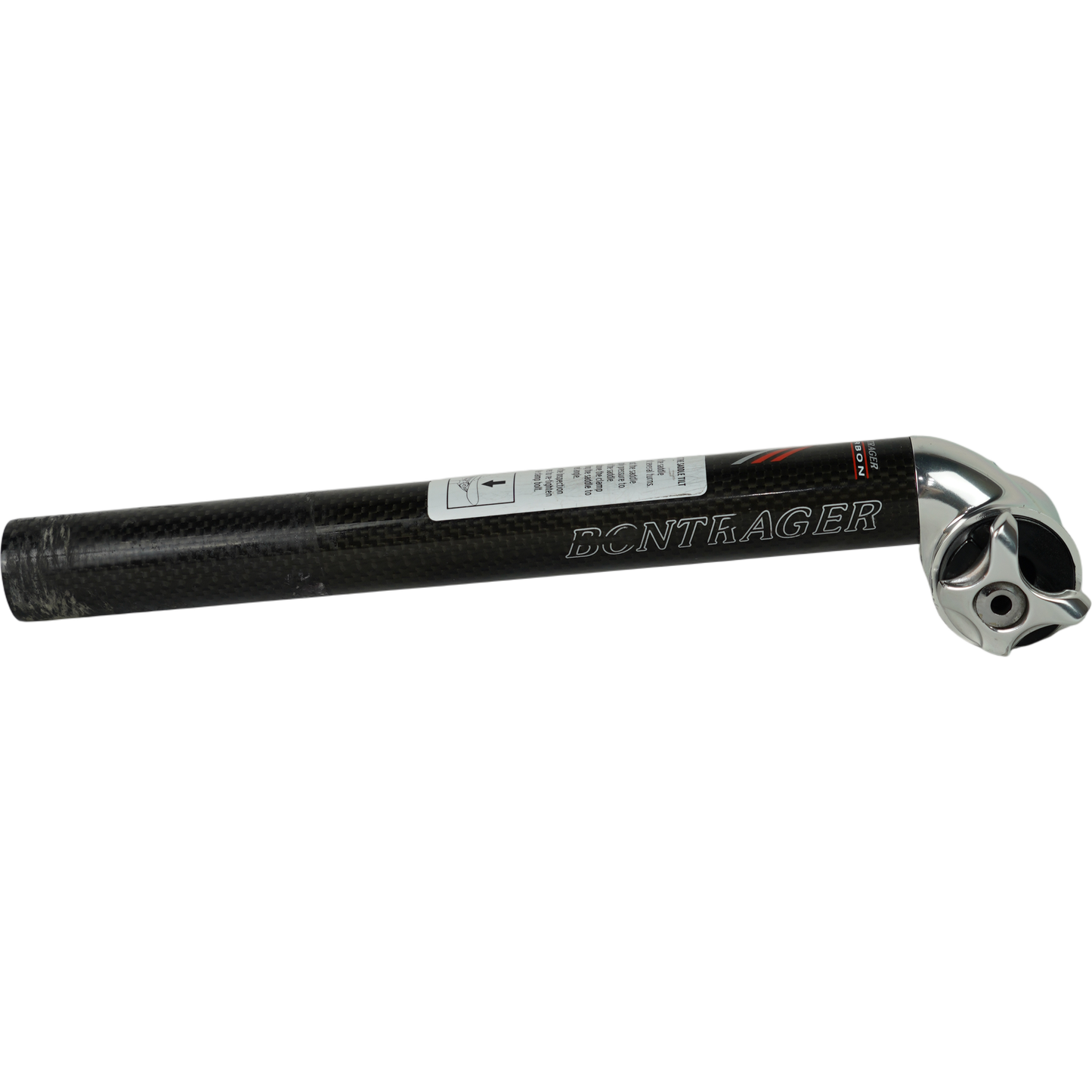 Bontrager Carbon 27.2x250mm Road Bike Seatpost W/ Adjustable Clamp Head