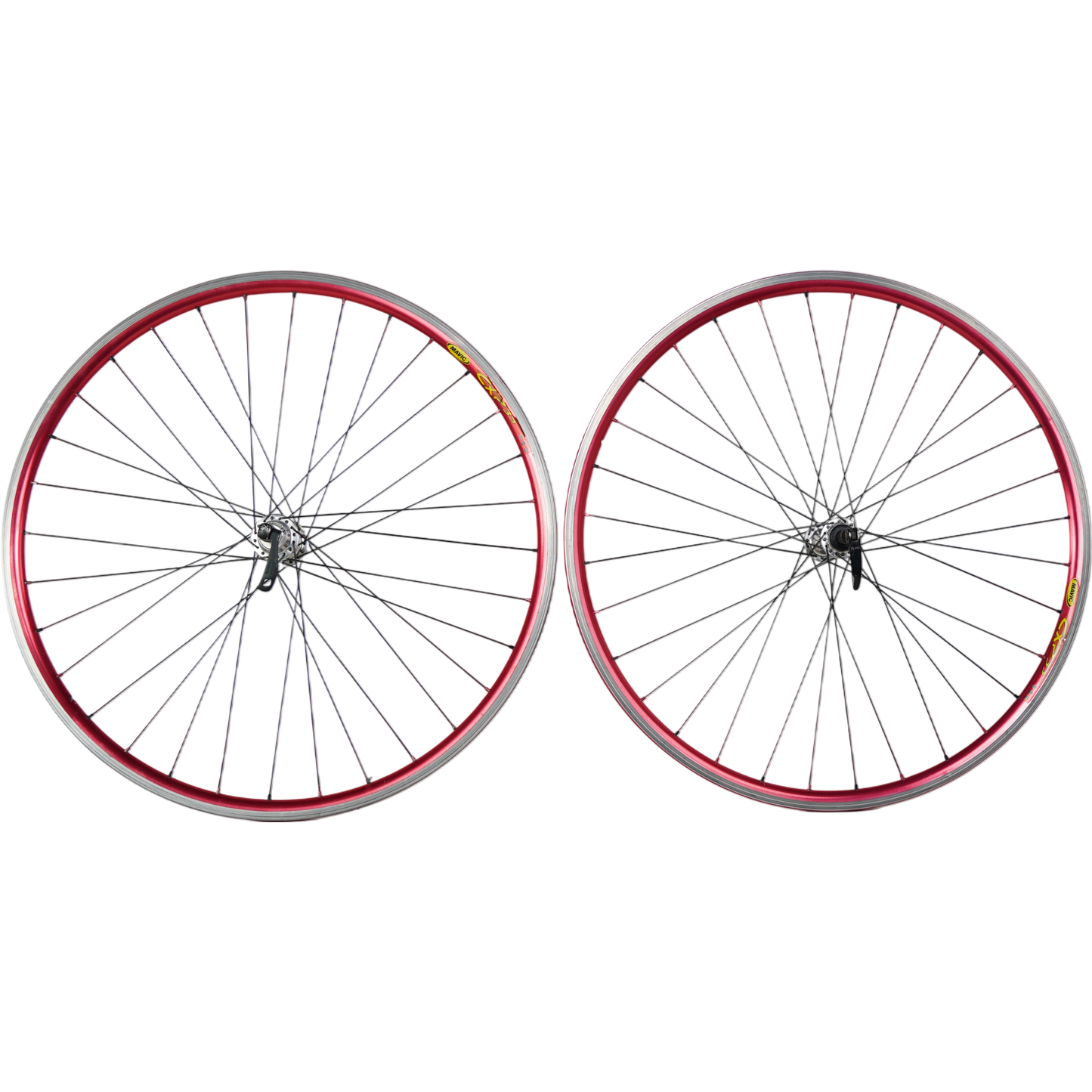 Mavic CXP33 700c Rim Brake Clincher Road Bike Wheelset - Campagnolo Record Hubs