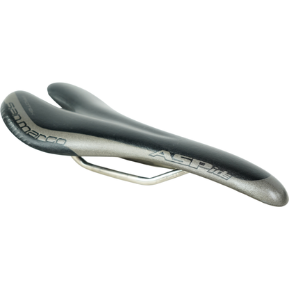 San Marco Aspite Protek Road Bike Saddle W/ Titanium Rails - 130mm Wide