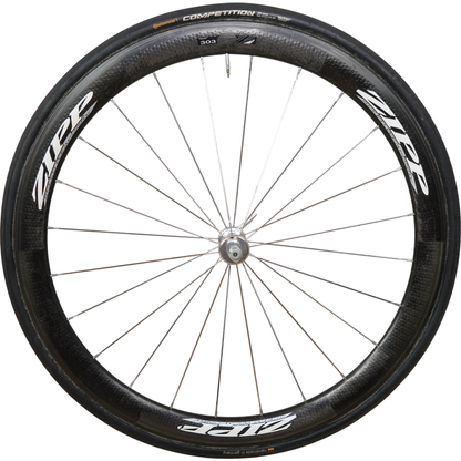 Zipp 303 700c Rim Brake Carbon Tubular Road Bike Wheelset W/ Tires