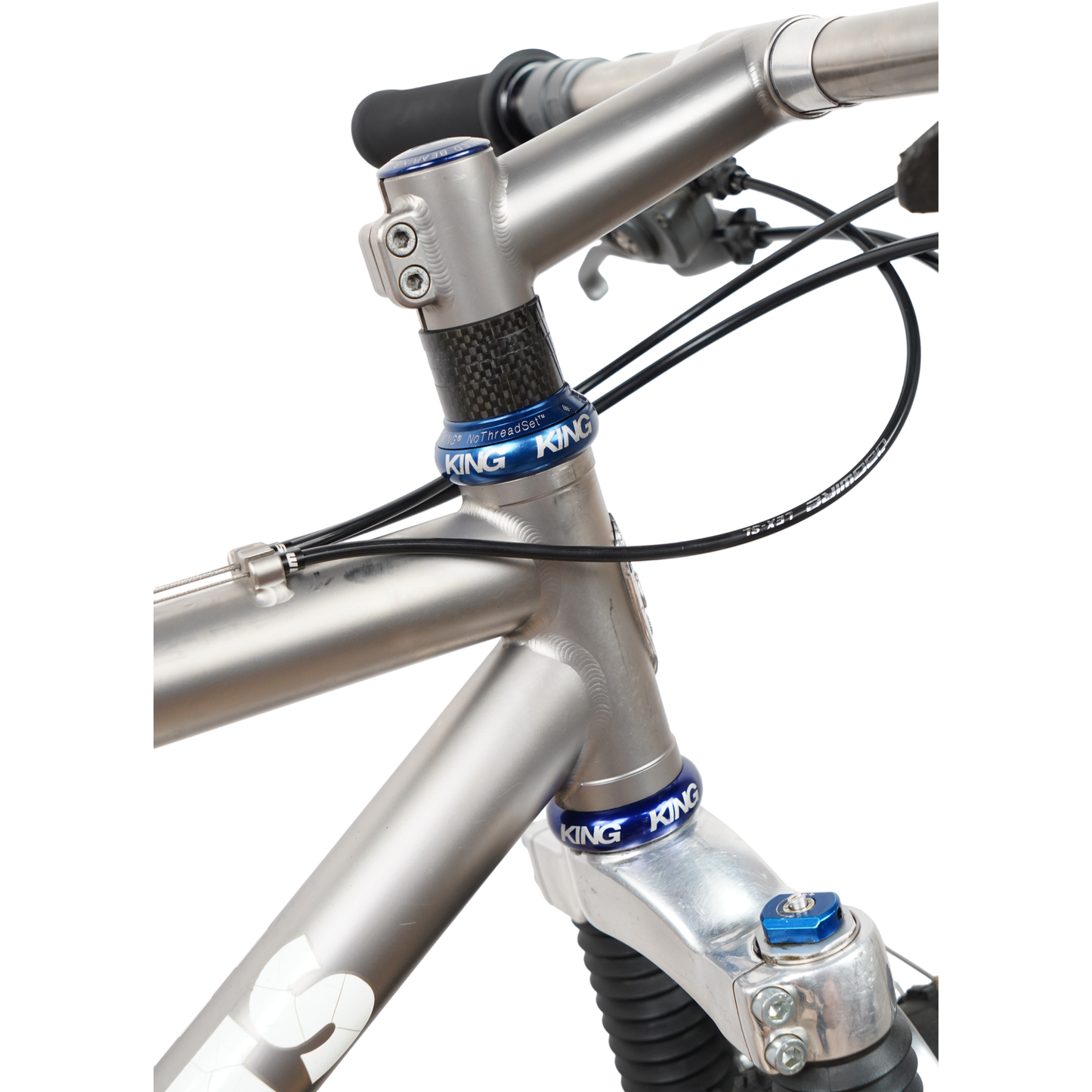 Vintage Moots YBBeat Titanium XTR 26" Soft Tail Mountain Bike - Medium
