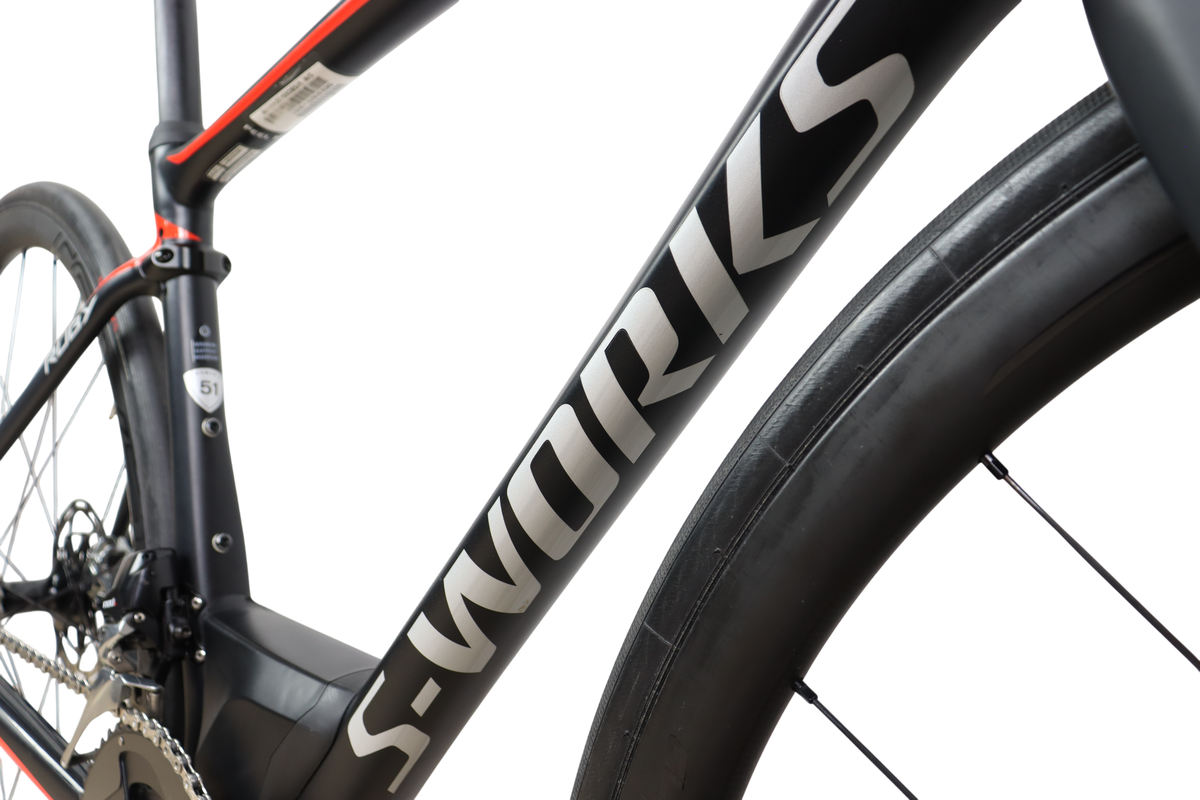 2018 Specialized S-Works Ruby eTap Women's Disc Brake Carbon Road Bike - 51cm