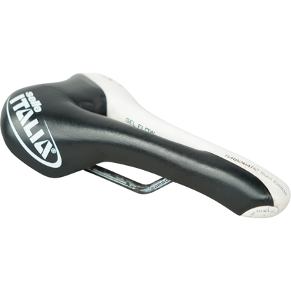 Selle Italia Turbomatic Team Edition Gel Flow Carbon Rail Saddle - 150mm Wide