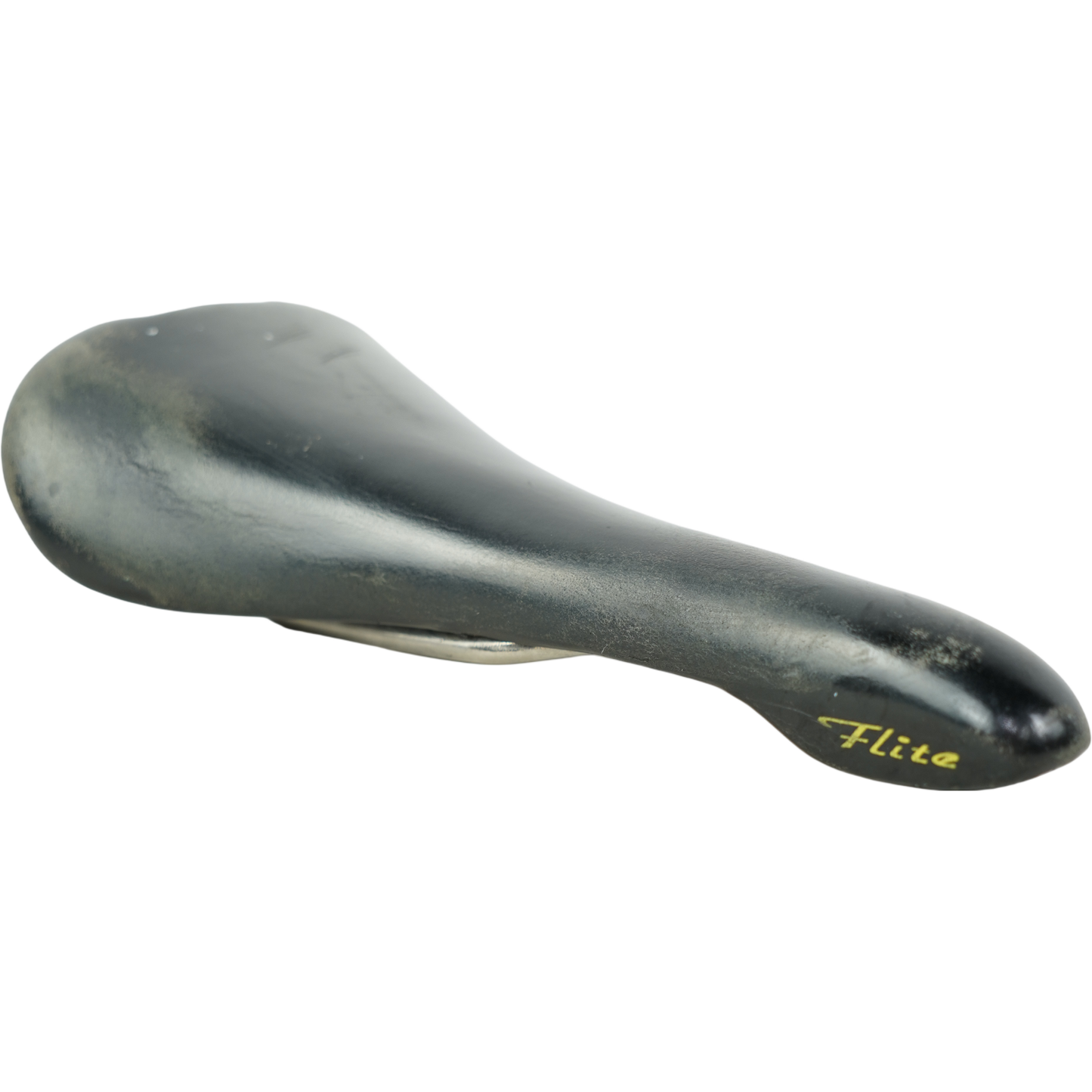Vintage Selle Italia Flite Road Bike Saddle W/ Titanium Rails