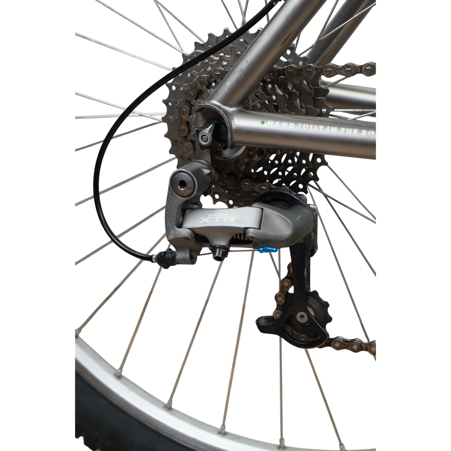 Vintage Moots YBBeat Titanium XTR 26" Soft Tail Mountain Bike - Medium
