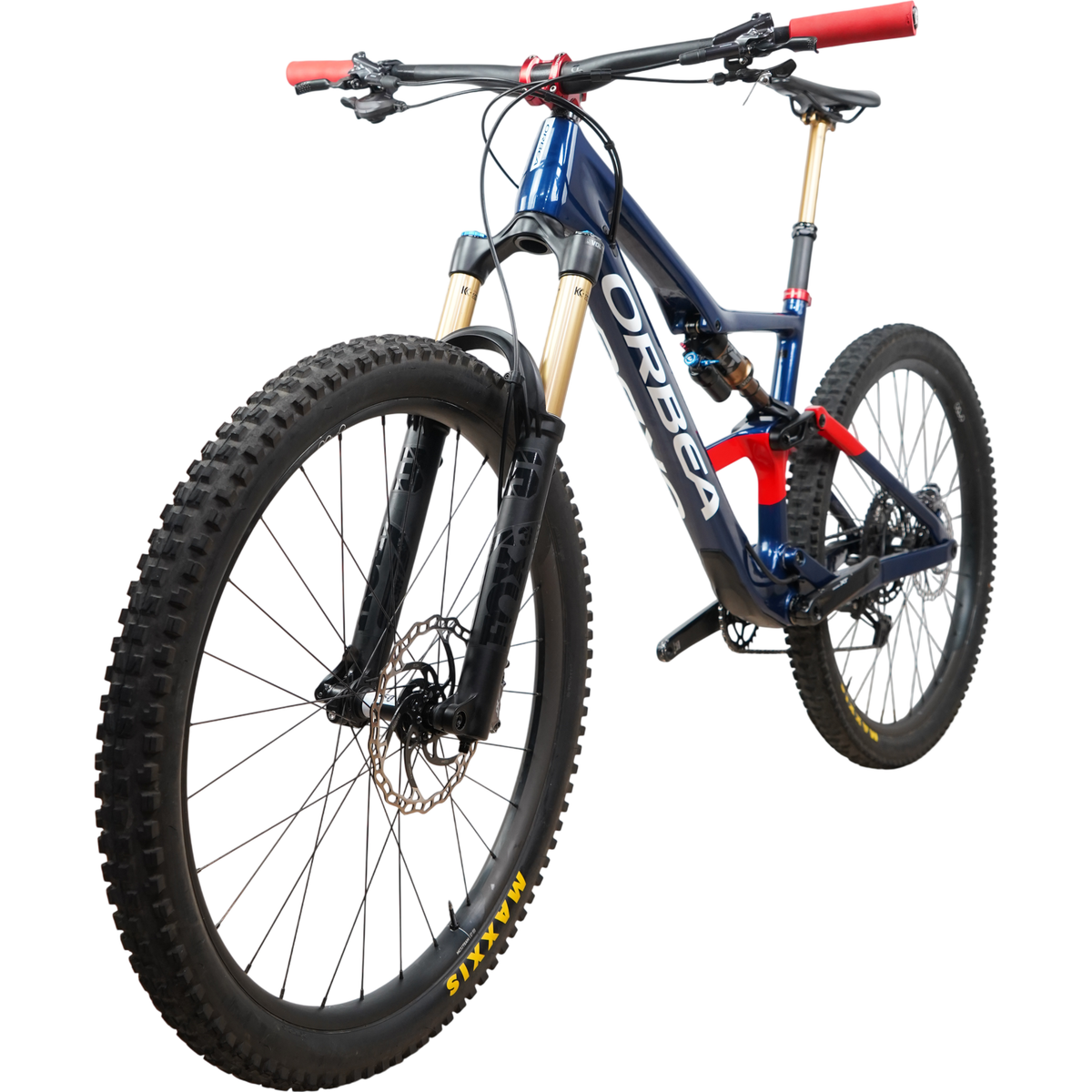 2023 Orbea Occam M10 LT 29" Custom Full Suspension Carbon Mountain Bike - Large
