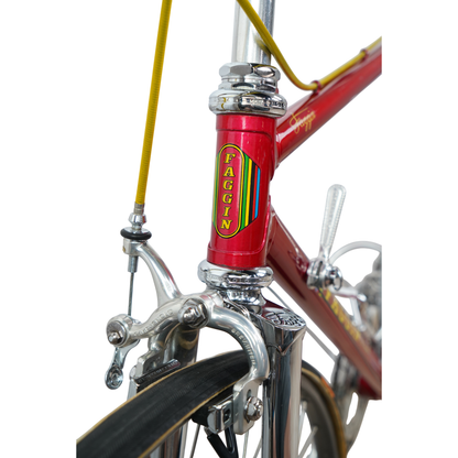 Vintage Faggin Campione Del Mondo Rim Brake Road Bike - New Old Stock - 50cm