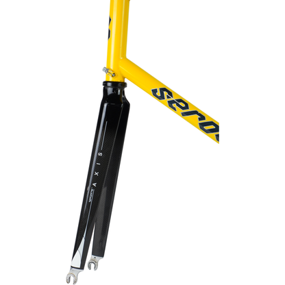 58cm Serotta Fierté 700c Rim Brake Steel Road Bike Frameset W/ Carbon Fork