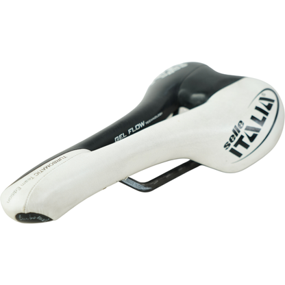 Selle Italia Turbomatic Team Edition Gel Flow Carbon Rail Saddle - 150mm Wide