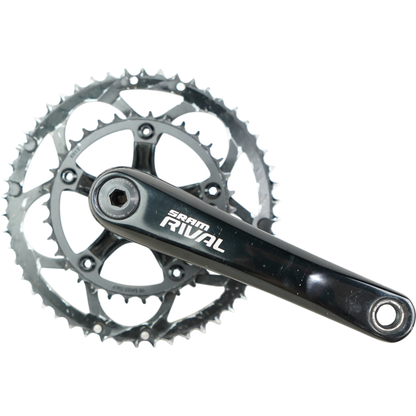 SRAM Rival GXP 10-Speed 175mm Road Crankset W/ 50/34t Chainrings