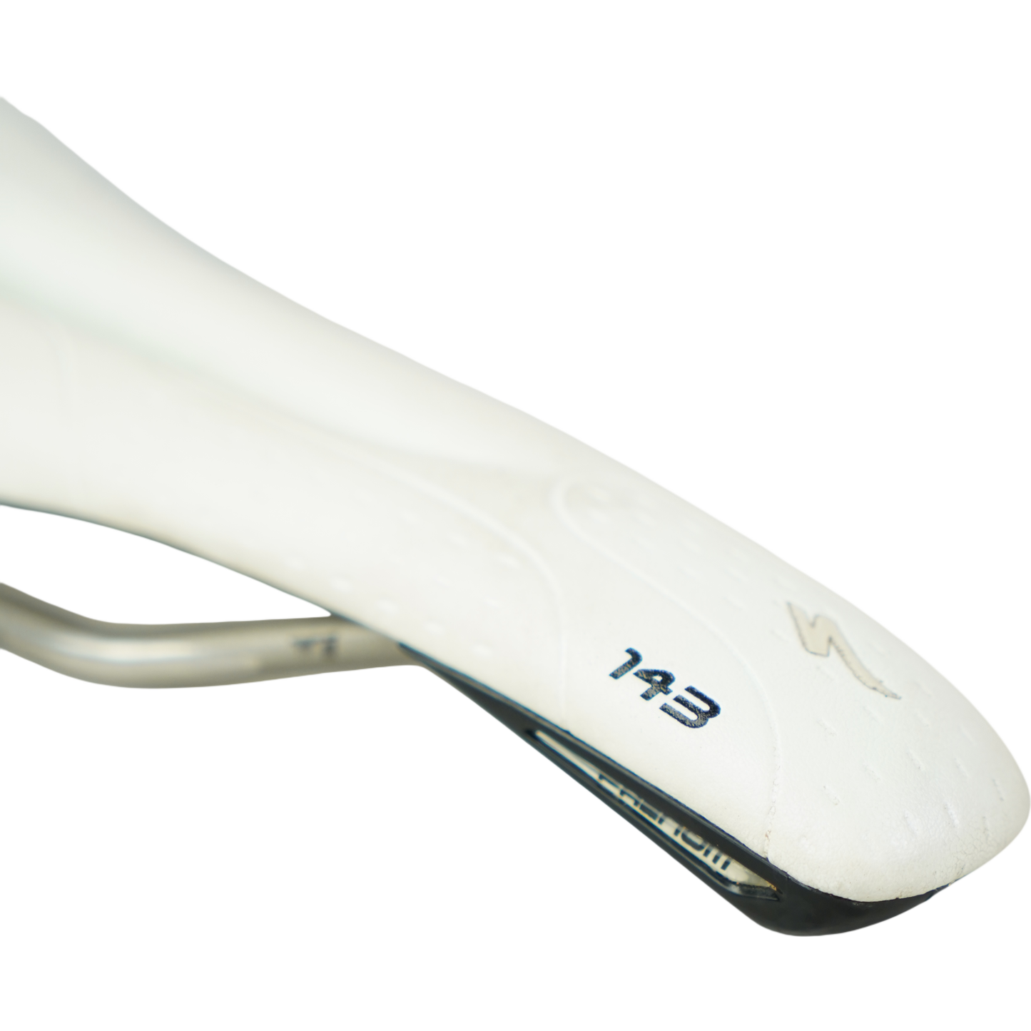 Specialized Phenom Ti 143mm Road Bike Saddle W/ Titanium Rails