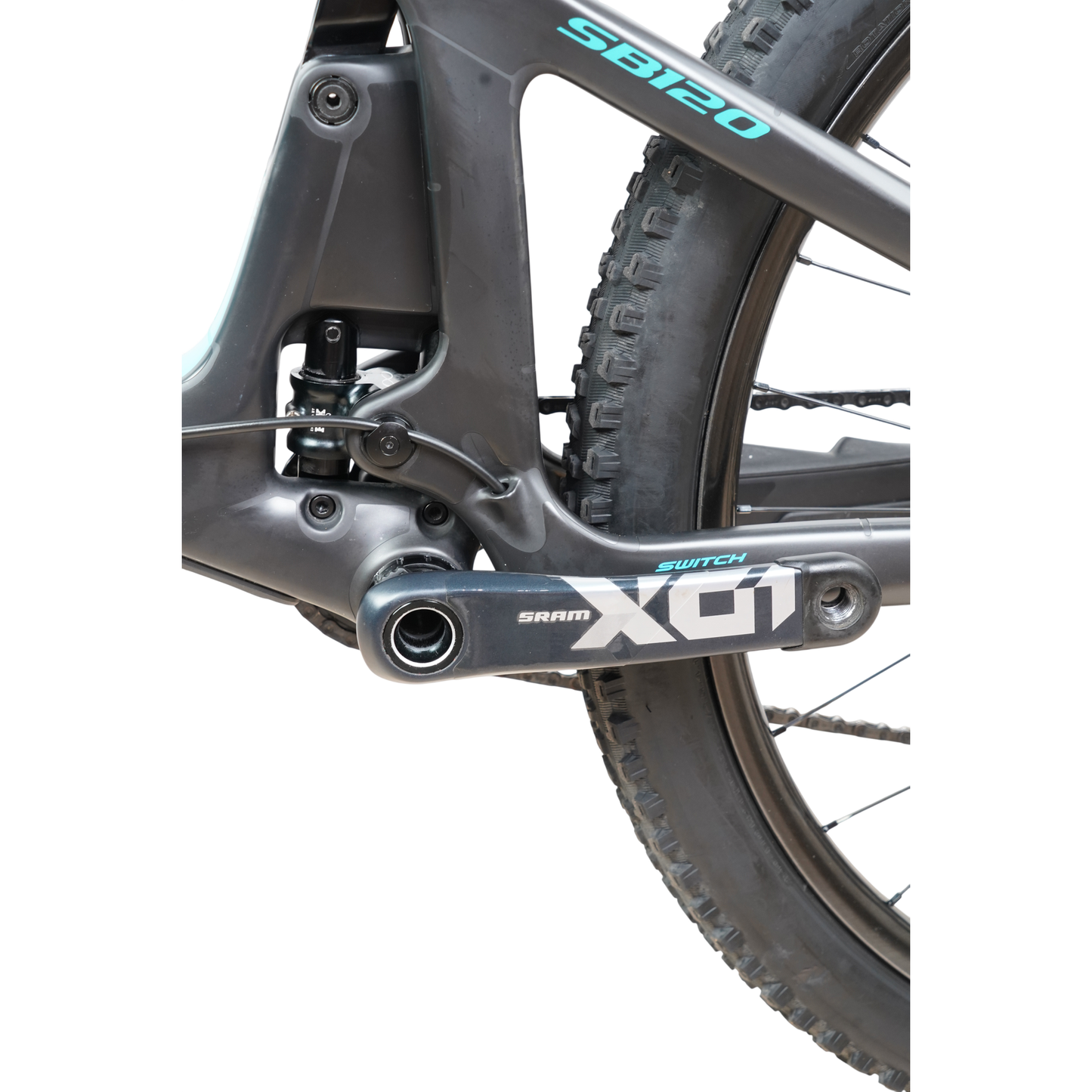 2026 Yeti SB120 Turq 29" Full Suspension Mountain Bike - Custom Build - Large