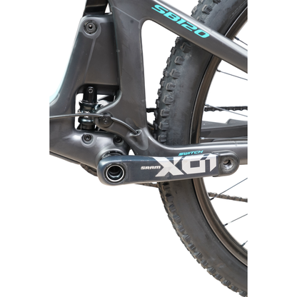 2026 Yeti SB120 Turq 29" Full Suspension Mountain Bike - Custom Build - Large
