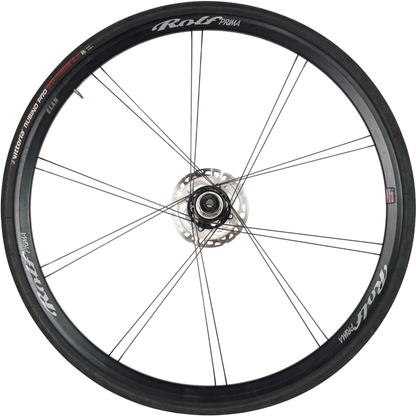 Rolf Prima Elan 700c Disc Brake Aluminum Road Wheelset W/ Tires & Rotors