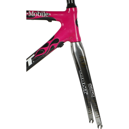 52cm Giant TCR Composite T-Mobile 700c Carbon Rim Brake Road Frameset