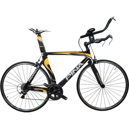 2012 Pinarello FT3 Ultegra/Dura-Ace TT/Triathlon Carbon Rim Brake Bike - 56cm