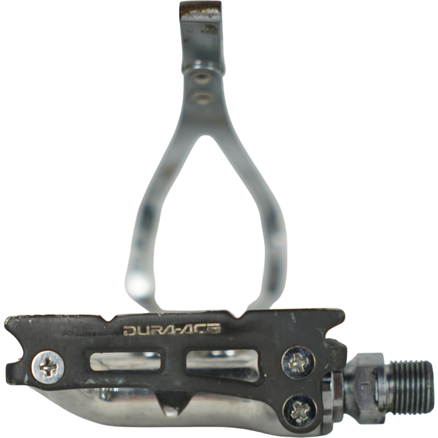 Vintage Shimano Dura-Ace PD-7400 Road Bike Pedals W/ Toe Clips