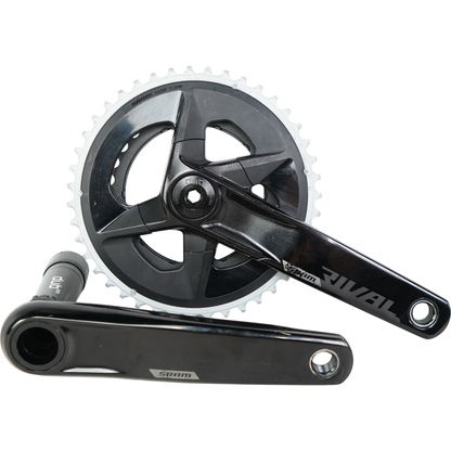 SRAM Rival DUB Wide 2x12 172.5mm Road Crankset W/ 43/30t Chainrings