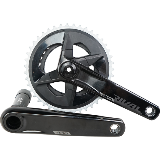 SRAM Rival DUB Wide 2x12 172.5mm Road Crankset W/ 43/30t Chainrings