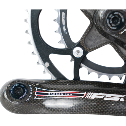 FSA Carbon Pro ISIS Drive 172.5mm Road Crankset W/ 50/34t Chainrings