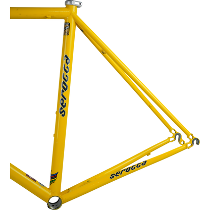 58cm Serotta Fierté 700c Rim Brake Steel Road Bike Frameset W/ Carbon Fork